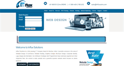 Desktop Screenshot of influxsolns.com